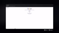 Google running on the PlayStation 5's web browser (Image via Modded Warfare/YouTube)